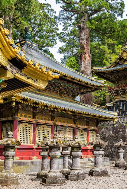 Toshogu, ein Shinto-Schrein in Nikko, Japan