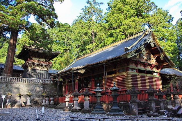 Toshogu-Tempel im Herbst Nikko Japan