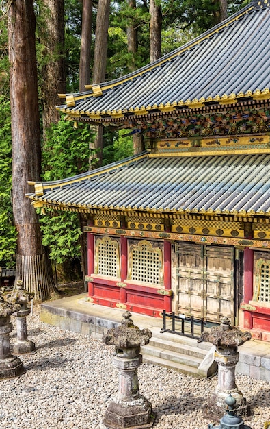 Toshogu um santuário xintoísta em Nikko, Japão