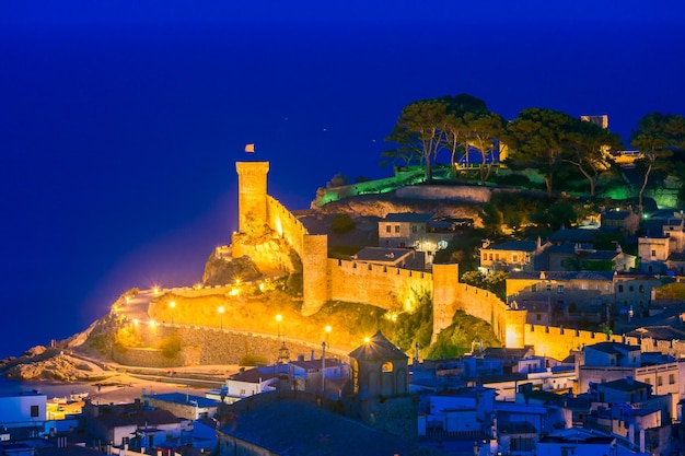 Tossa de Mar an der Costa Brava Katalonien Spanien