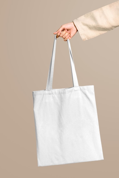 Tote-Taschen-PNG-Mockup mit durchsichtigem Design