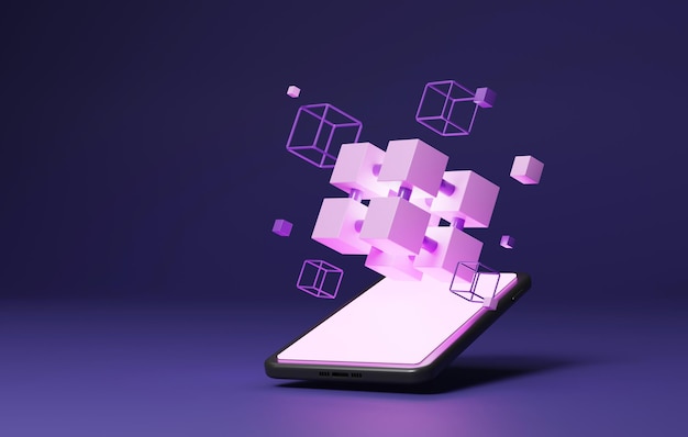 Touch-Blockchain-Technologie auf Smartphones