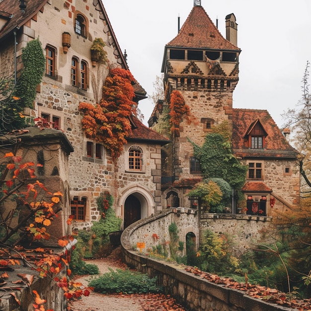 Tour de Castelos de Outono na Alemanha com Arquitetura Medieval