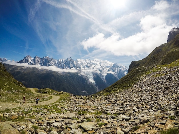 Tour du Mont-Blanc / Col de Voza, Francia