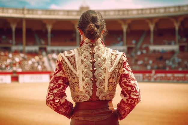 Toureiro mulher matador touro Gerar Ai