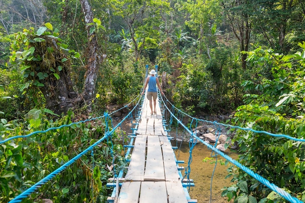 Tourist in Honduras