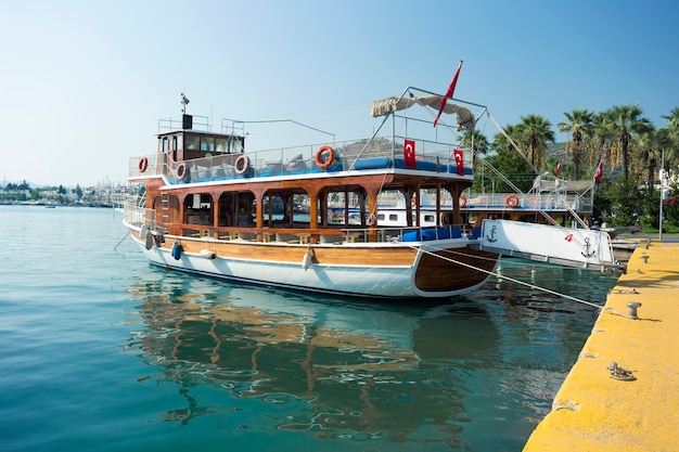 Touristenboot in Bodrum