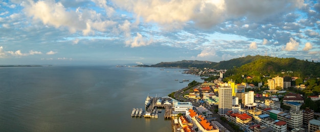 Touristenziel in Südostasien, Sandakan, Sabah, Borneo, Malaysia