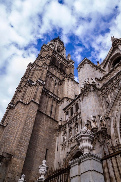 Tower.Cathedral von Toledo, Kaiserstadt. Spanien