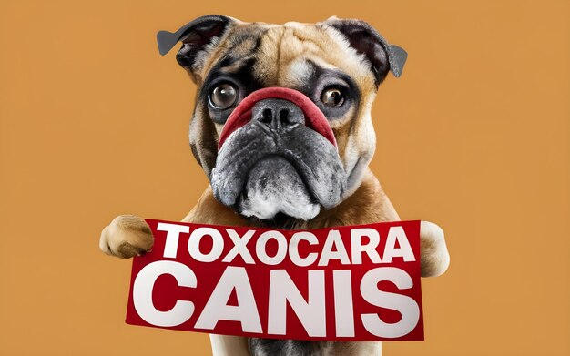 Toxocara canis también conocido como Toxocara