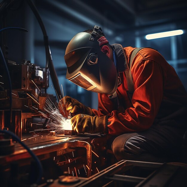 Trabajador de la industria pesada