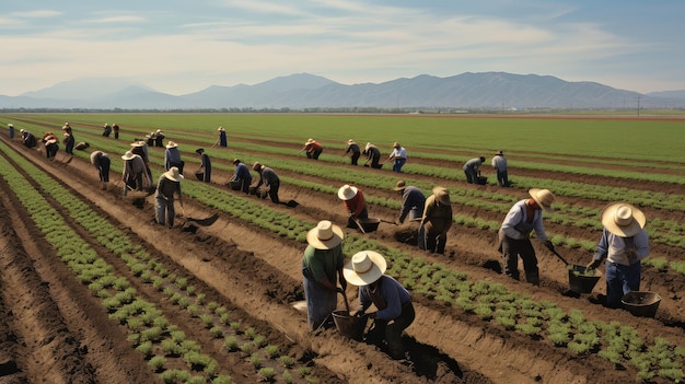 Trabajadores agrícolas