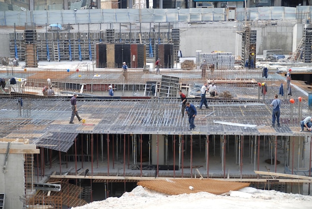 Trabajadores de la construcción