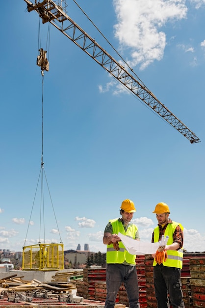 Trabajadores de la construcción