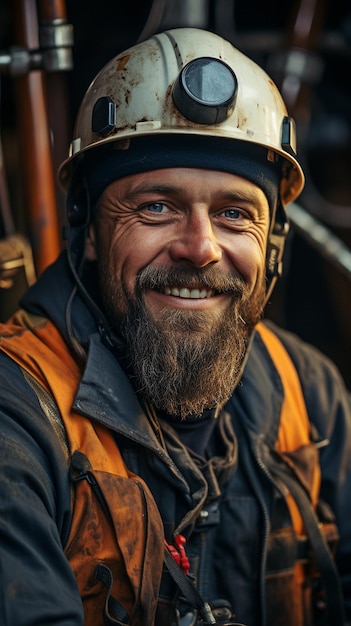 Trabajadores en plataformas petrolíferas marinas