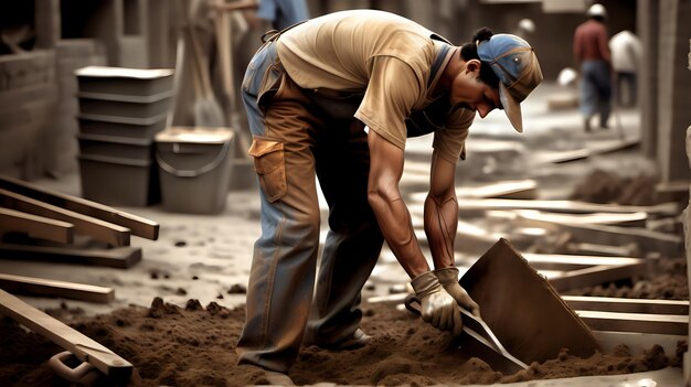 trabajadores en el trabajo