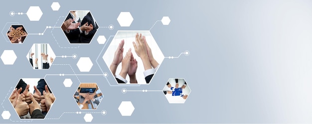 Trabajo en equipo y tecnología de gestión de recursos humanos para empresas
