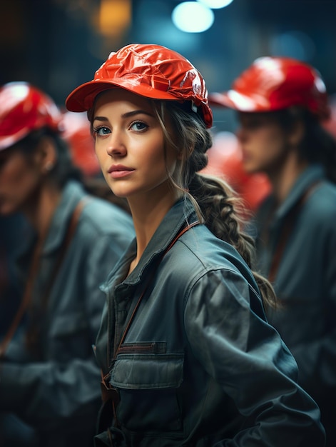 Foto trabalhador feminino