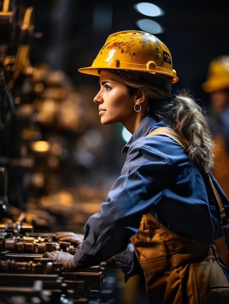 Foto trabalhador feminino