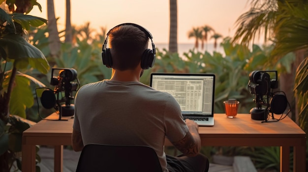 Foto trabalho à distância freelance