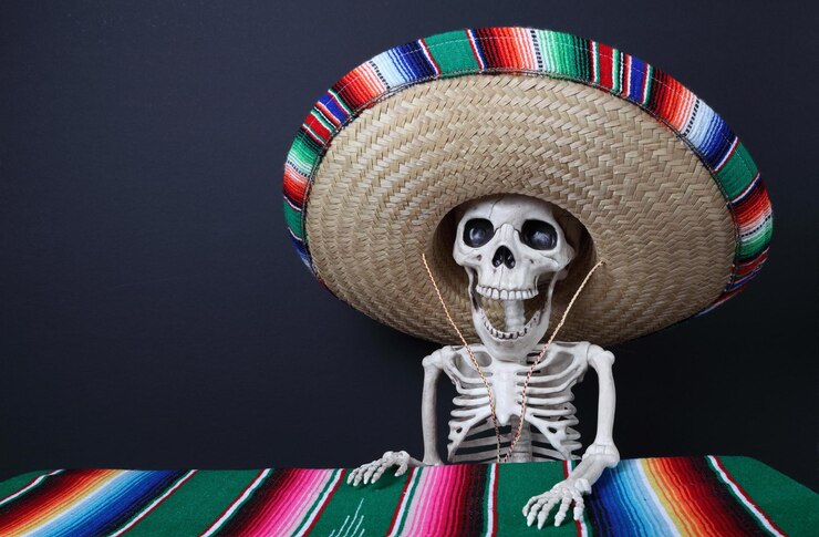 Foto tradição mexicana do dia dos mortos 69