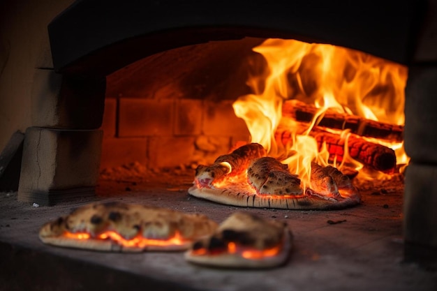 Tradición de la pizza en el horno de ladrillo