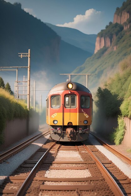 Tradicional antigo transporte de trem viagem fotografia de fundo papel de parede locomotiva