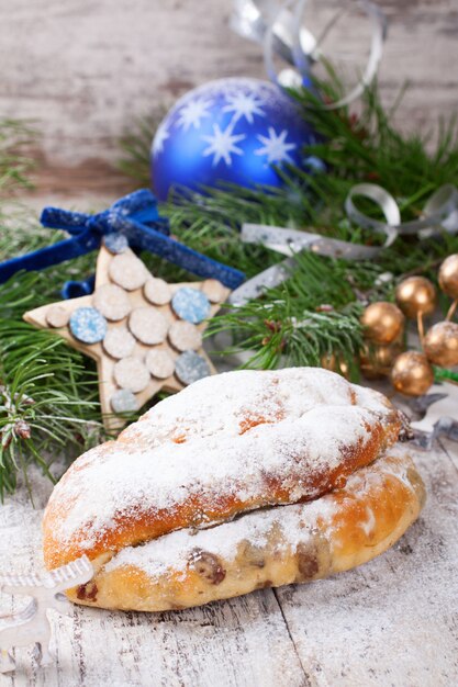 Tradicional Navidad Stollen