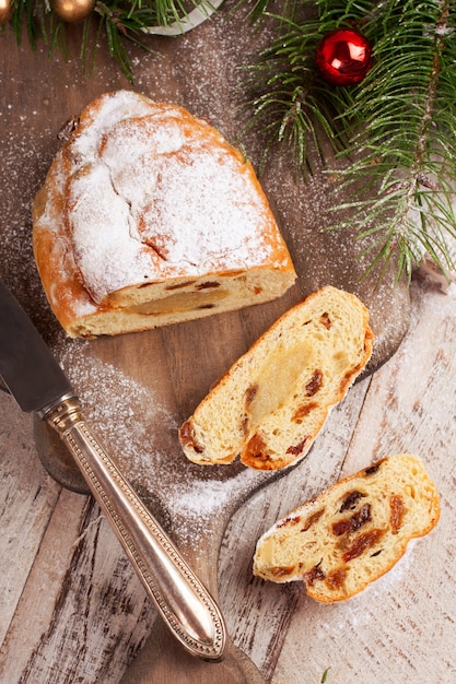 Tradicional Navidad Stollen