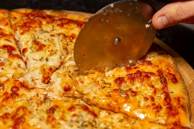 Tradicional Vera Pizza Napoletana com frango e catupiry