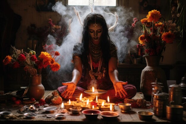 Foto tradiciones eternas, rituales y ritos