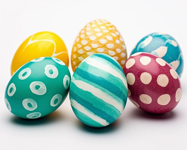 Tradiciones vibrantes que elaboran coloridos huevos de Pascua
