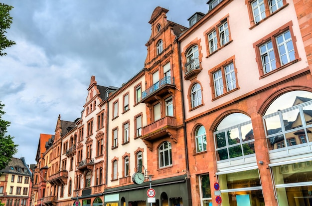 Traditionelle Architektur von Aschaffenburg in Bayern Deutschland