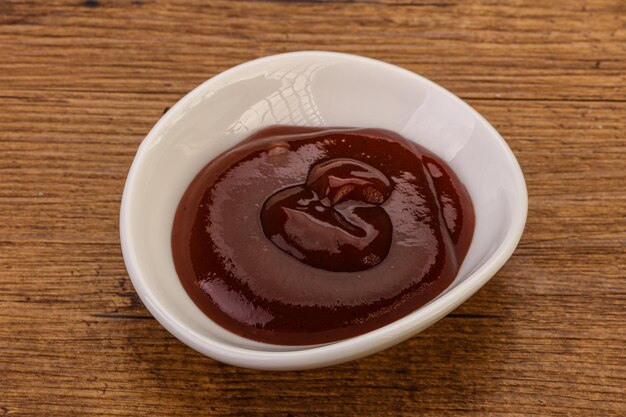 Traditionelle Barbicue-Sauce in der Schüssel