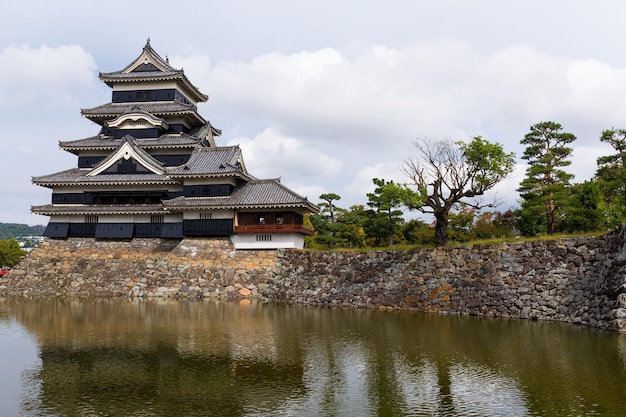 Traditionelle Burg Matsumoto in Japan