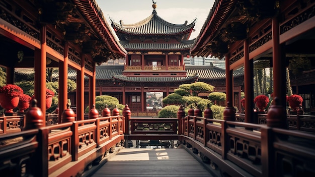 traditionelle chinesische Architektur