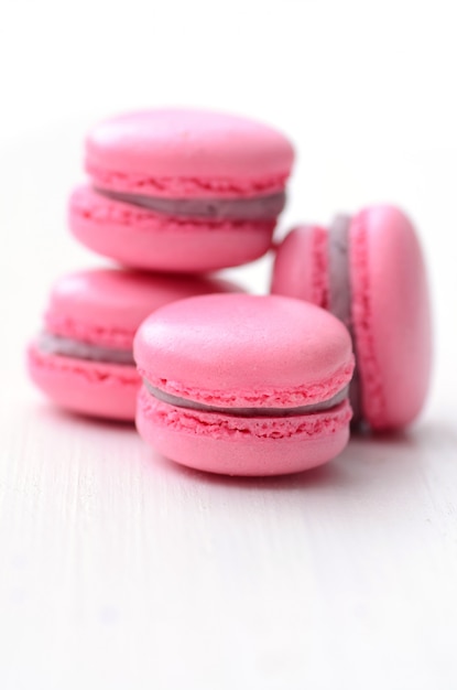 Traditionelle französische Macarons