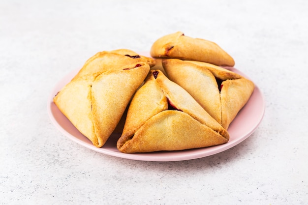 Traditionelle Hamantaschen-Kekse