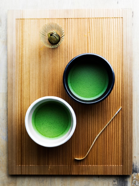 Traditionelle japanische Matcha-Zeremonie