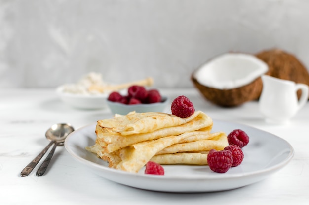 traditionelle russische Blini-Pfannkuchen