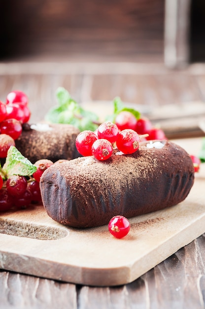 Traditionelle russische Kuchen-Trüffelkartoffeln