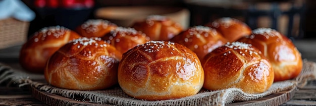 Traditionelle Schweizer Brötchen-Muster-Form-Flaggen-Hintergrund für Banner HD