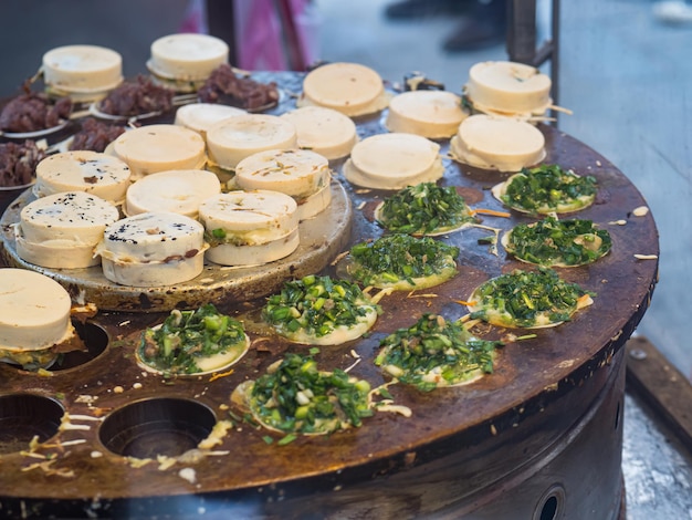 Traditionelle taiwanesische Snacks Wheel Pies