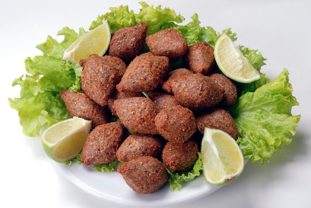 traditioneller arabischer Snack Kibbeh