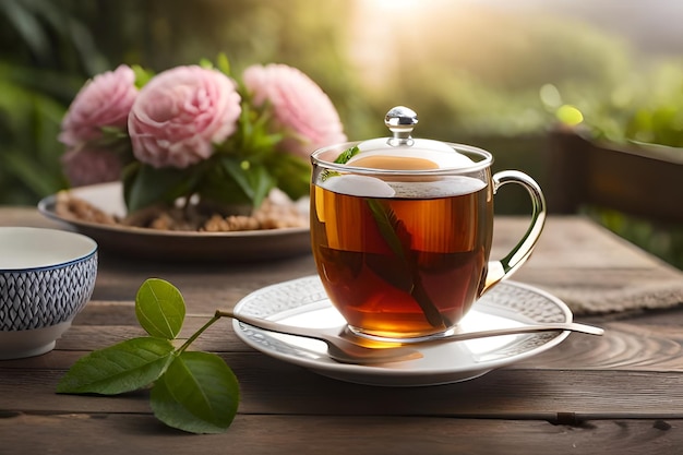 Foto traditioneller englischer high tea