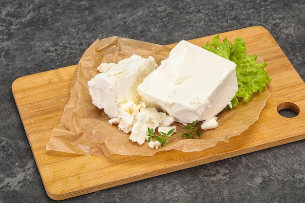 Traditioneller griechischer Feta-Weichkäse