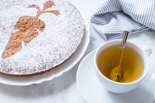 Traditioneller Karottenkuchentag.