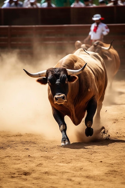 traditioneller Stierkampf in Spanien