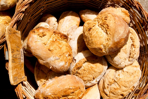 traditionelles Brot aus dem Mittelmeerraum