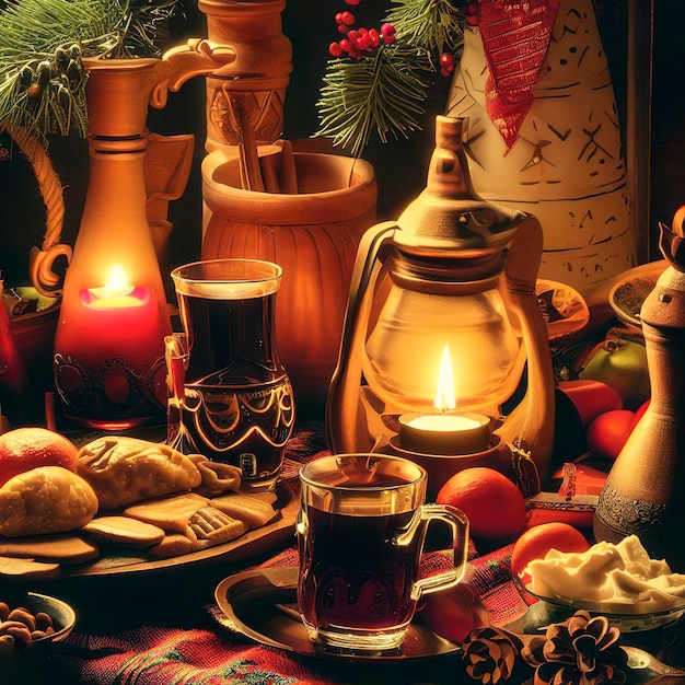 Traditionelles griechisches Weihnachten